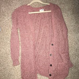 Maroon pacsun cardigan